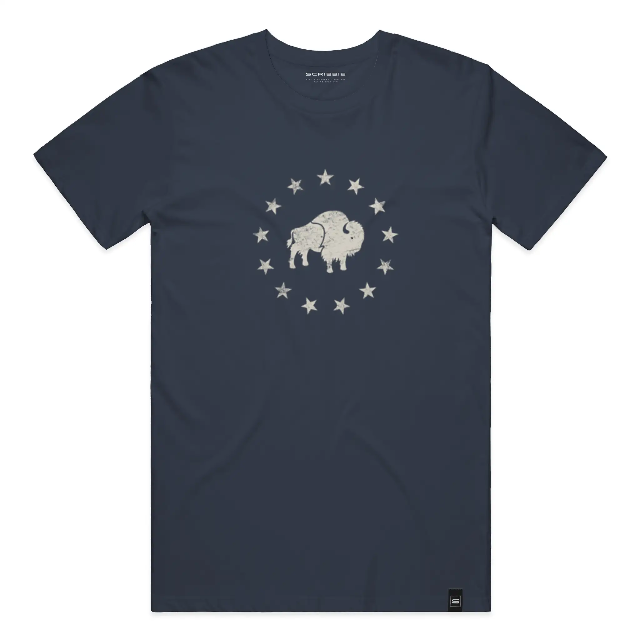Bison-Ross USA-Made Ringspun T-Shirt