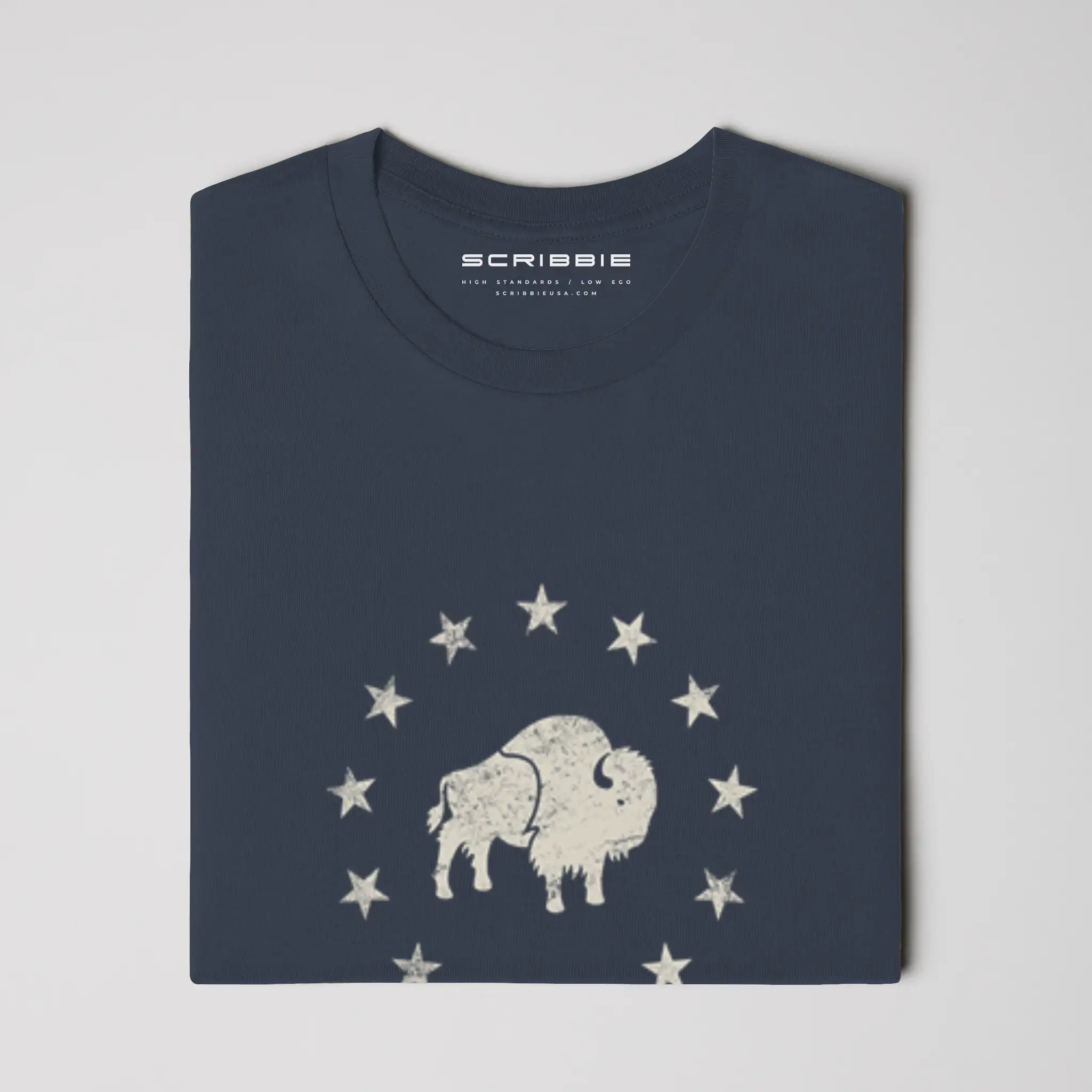 Bison-Ross USA-Made Ringspun T-Shirt