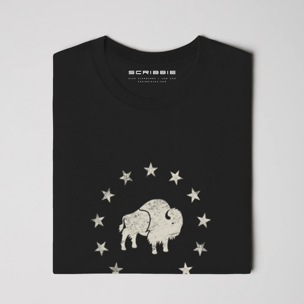 Bison-Ross USA-Made Ringspun T-Shirt