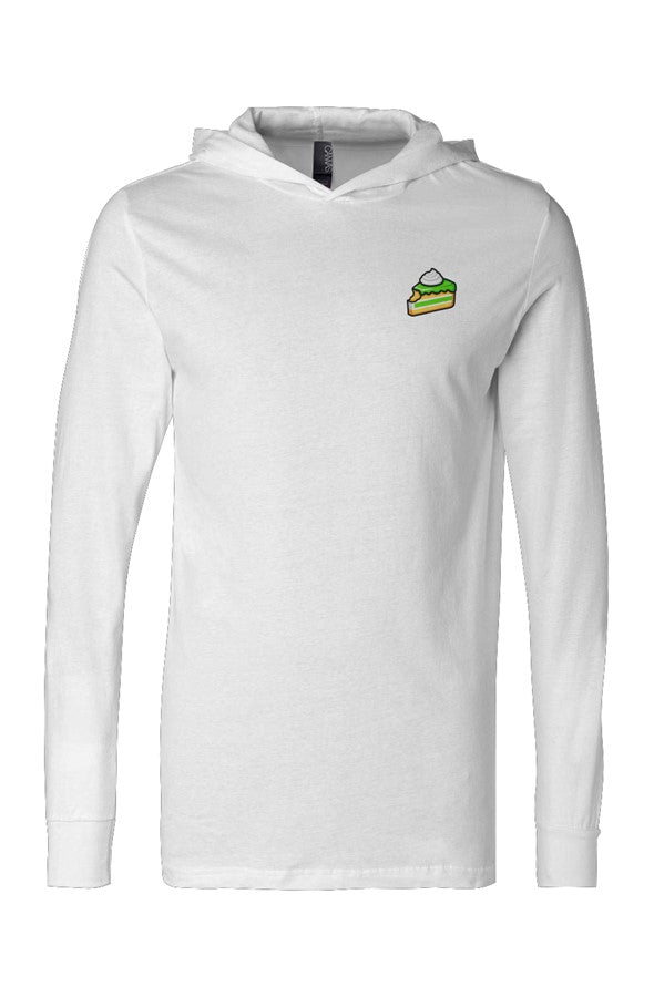 Cake Eater - Jersey Hooded Long Sleeve Tee