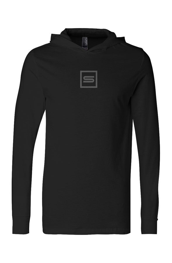 Scribbie Long Sleeve Hooded Tee